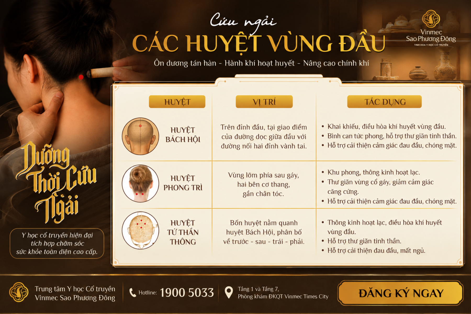 Cứu ngải v&ugrave;ng đầu