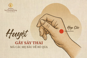 Huyệt Hợp Cốc: Lưu ý đặc biệt cho phụ nữ mang thai